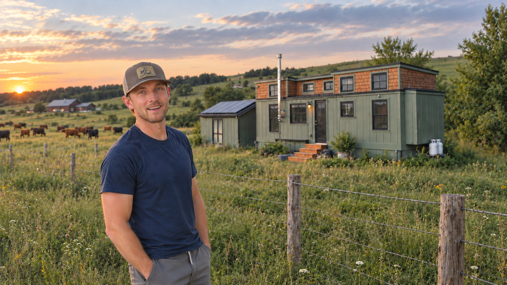 Inside a Team Canada Athlete’s Off-Grid Tiny Home on an Alberta Ranch