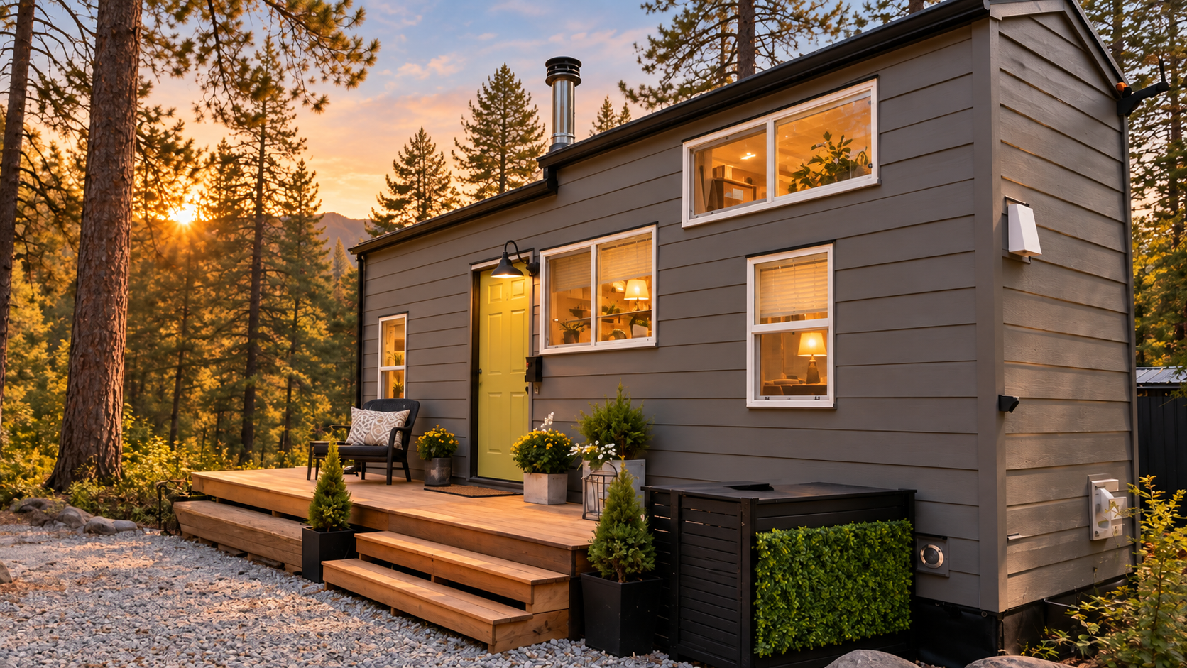 After a 31-Year Marriage, She Started Over in a 341 Sq Ft Tiny Home